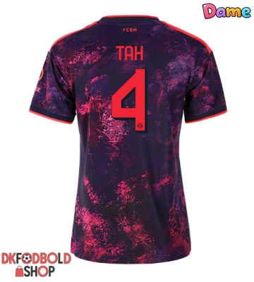 Bayern Munich Jonathan Tah #4 Tredje trøje Dame 2026-27 Kort ærmer Bayern Munich Jonathan Tah #4 Tredje trøje Dame 2026-27 Kort ærmer
